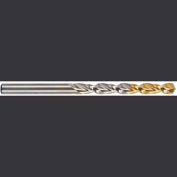 Hss(M35) JobberWorm Pattern Type Straight Shank GoldP Drill Deep Holes, Yg-1 Tool Co, Mfr#: DLGP506072